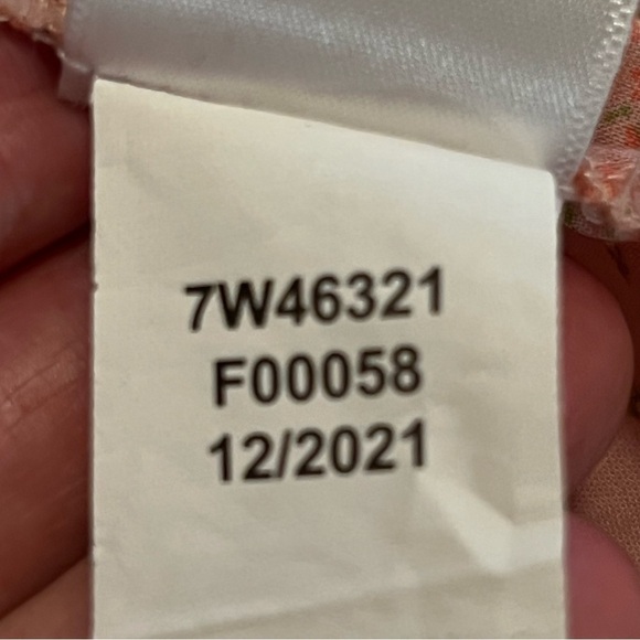 Lucky Brand Lace Detail Spaghetti Strap bow tie Top Shirt XL Cropped Floral Boho - Picture 13 of 15